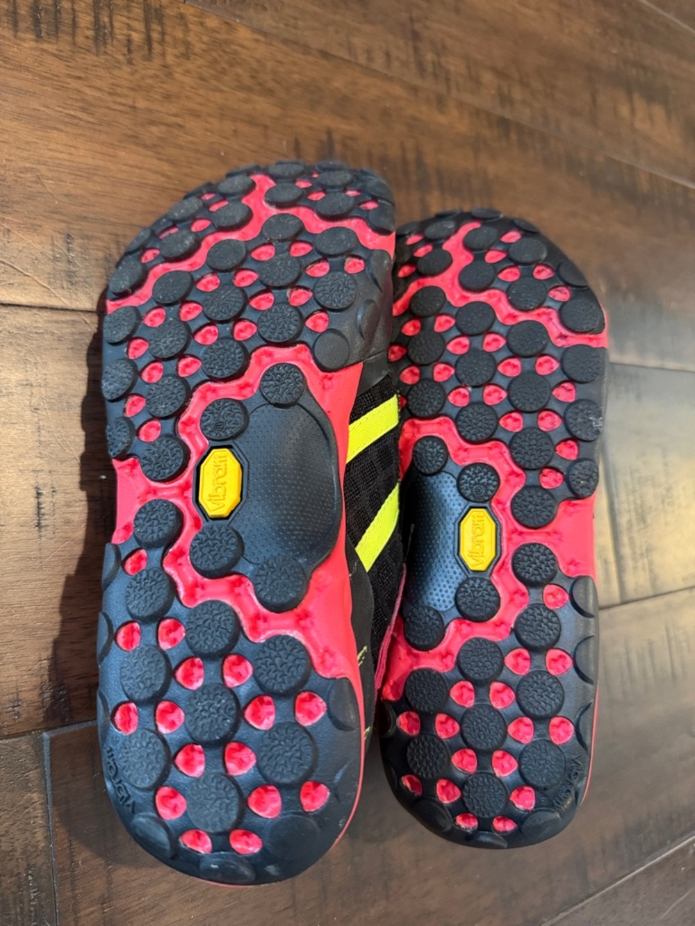 New Balance Black Mesh Slip-On Athletic Sneakers with Pink and Yellow Accents - Picture 3 of 4